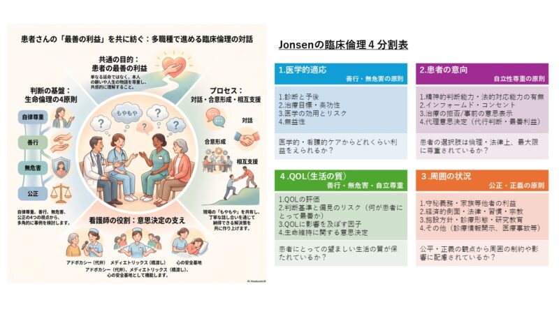 【在宅医療と臨床倫理】「その人らしい人生の完結」を支える意思決定支援とは？のアイキャッチ画像
